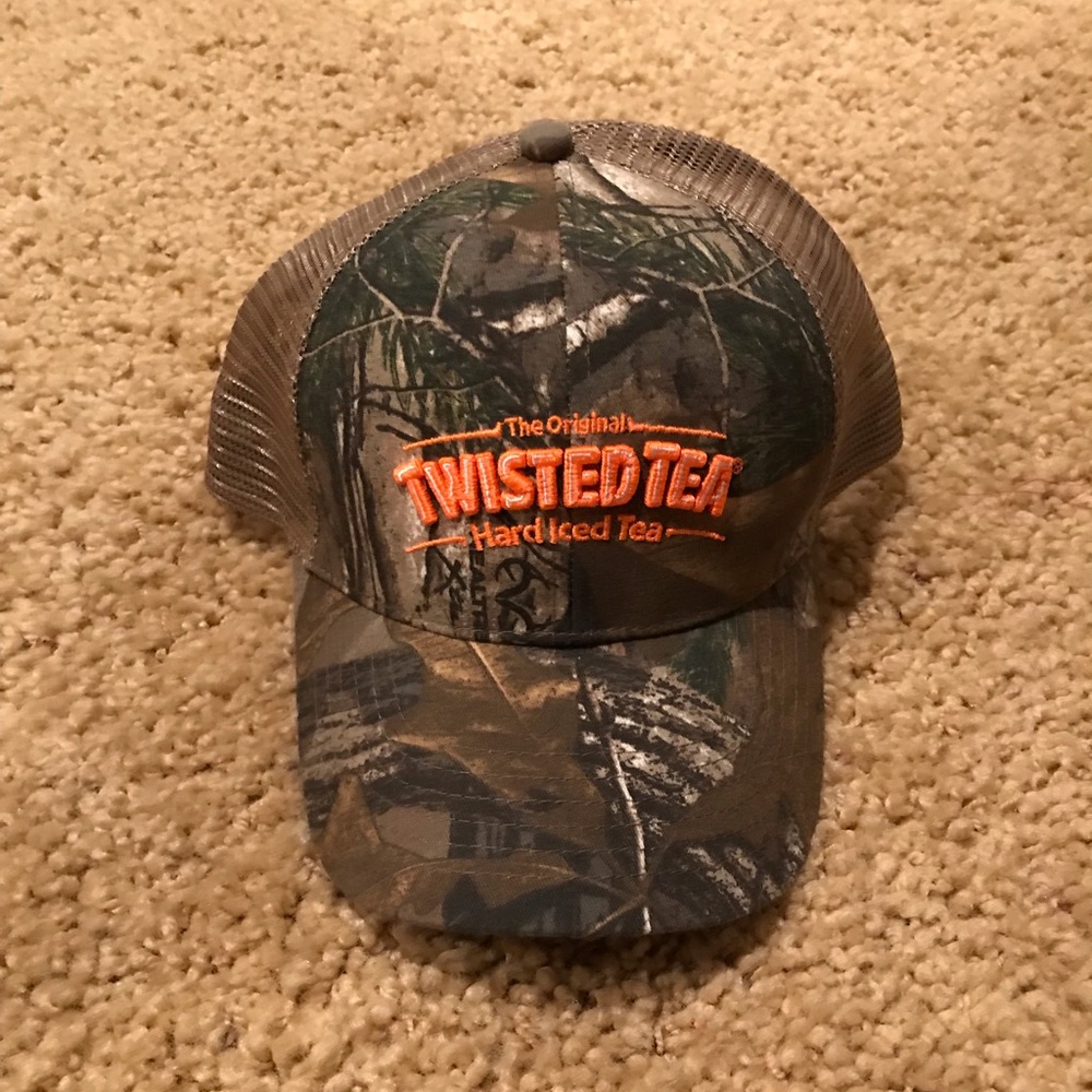 Camo Twisted Tea Baseball Hat